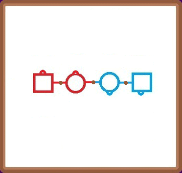 animation for Couples Hinge, 2-faced line