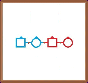 Animation for Couples Hinge, 1 faced line